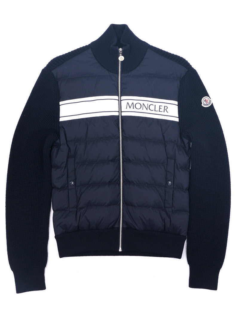 Moncler Down Cardigan (Fits S)