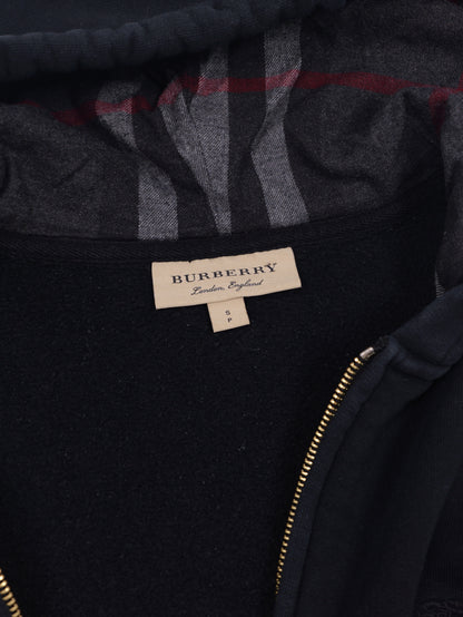 Burberry Check Zip Hoodie