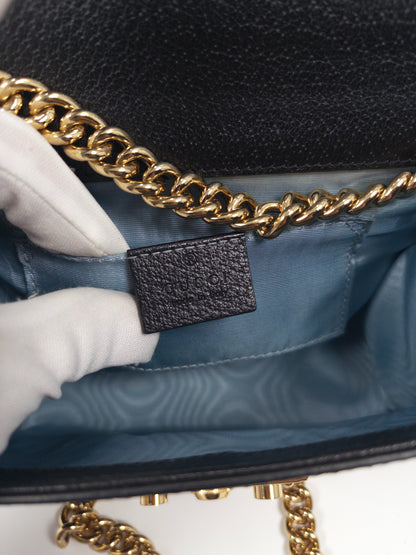 Gucci Padlock Star Bee Chain Bag