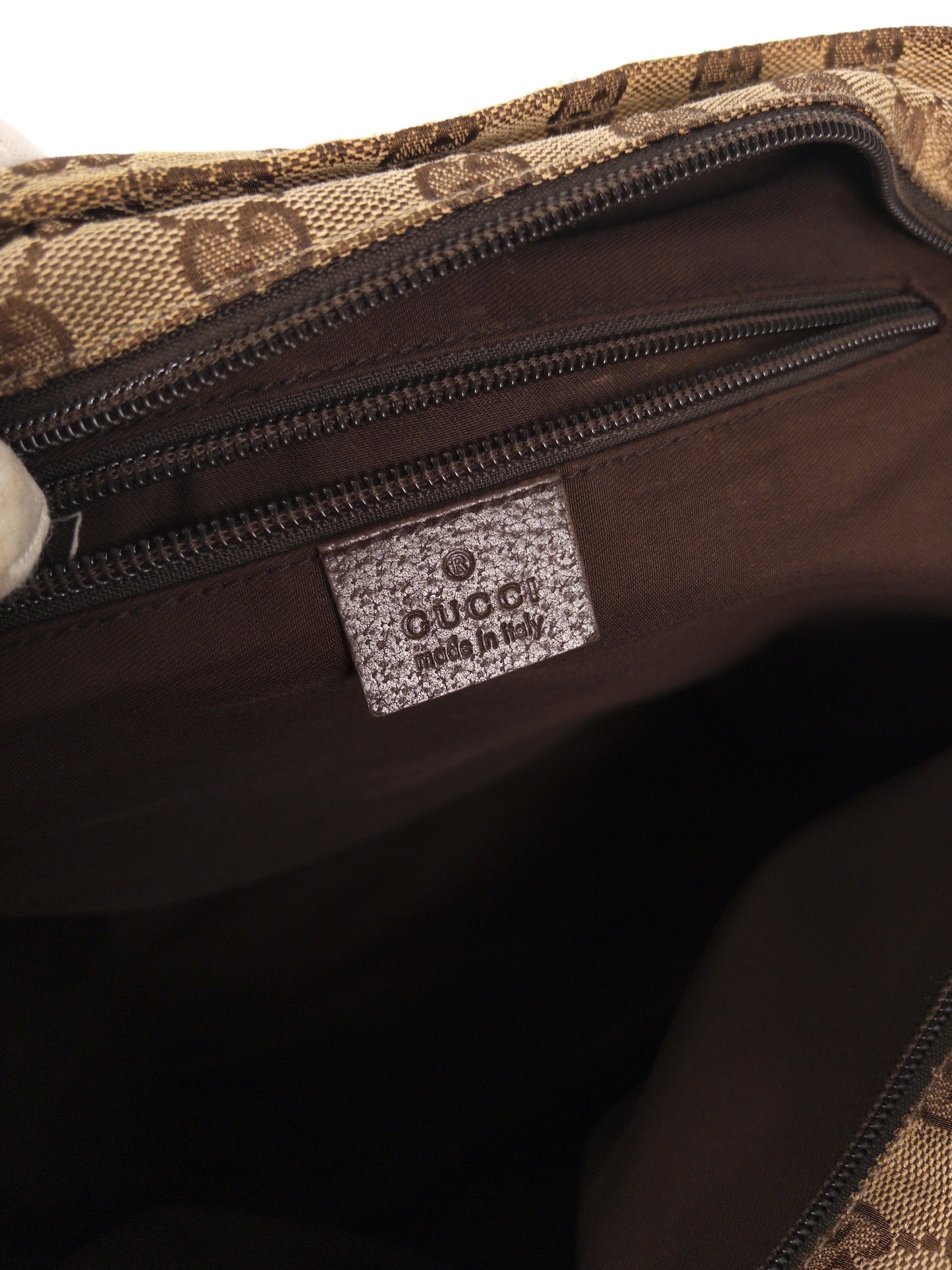Gucci GG Handbag Sherry Line Web Tote Bag