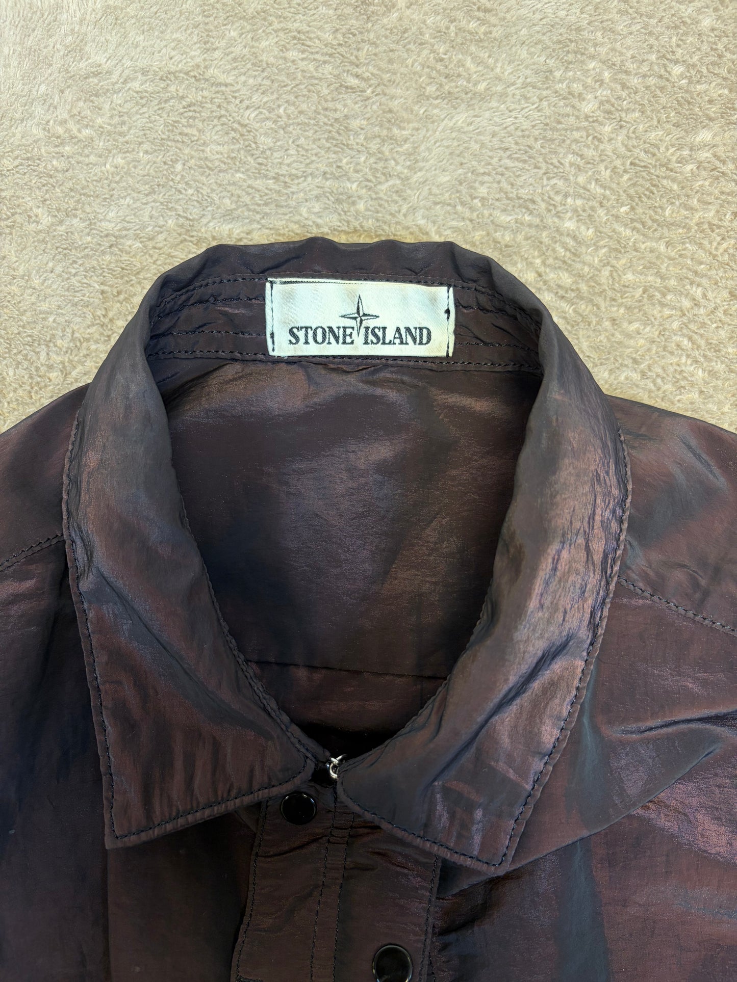 Stone Island Nylon Weft Overshirt (Fits M)