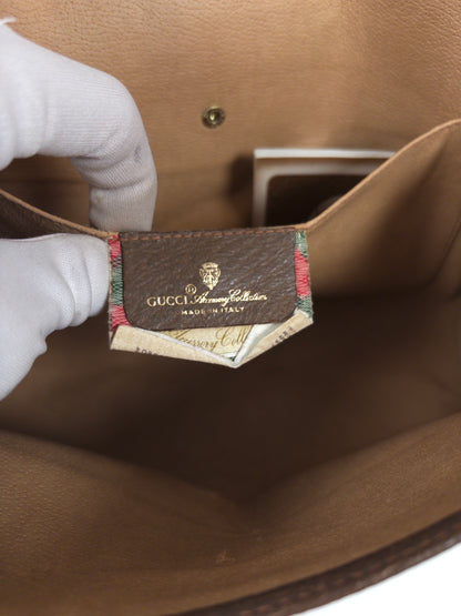 Gucci Sherry Line Clutch Bag with Certificate