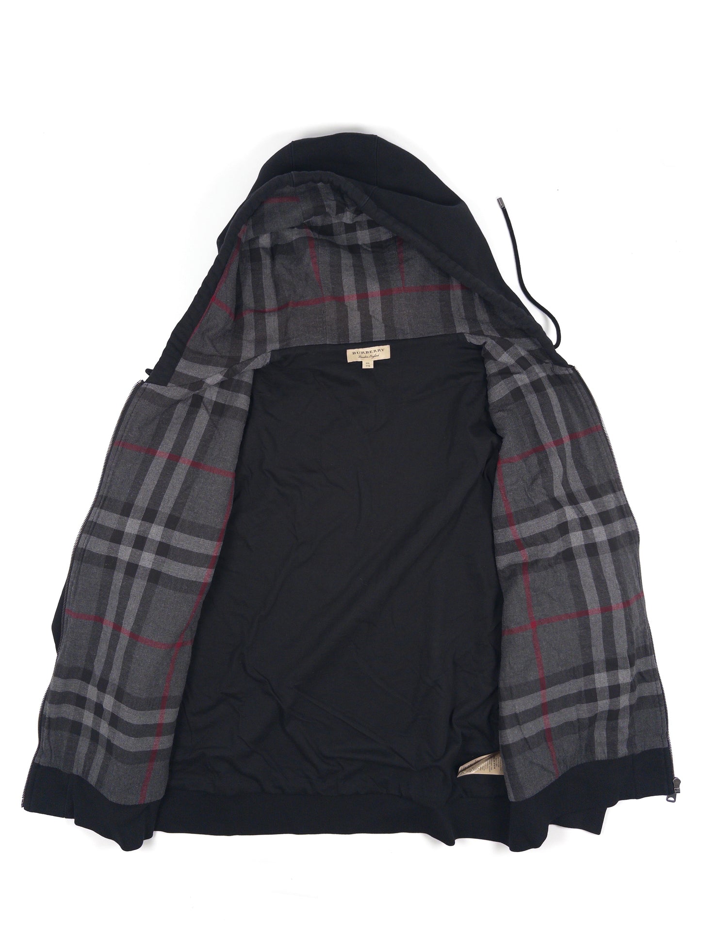 Burberry Check Zip Hoodie