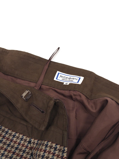 Yves Saint Laurent Suit Set, Vintage Suit Jacket (Size S) And Skirt (Size M)