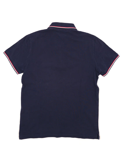 Moncler Polo Shirt Blue (Fits S)