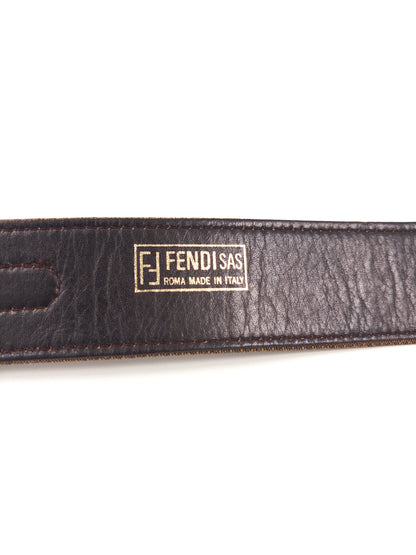 FENDI Zucca Belt (W25-28)
