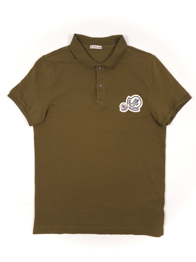 Moncler Double Logo Polo Shirt