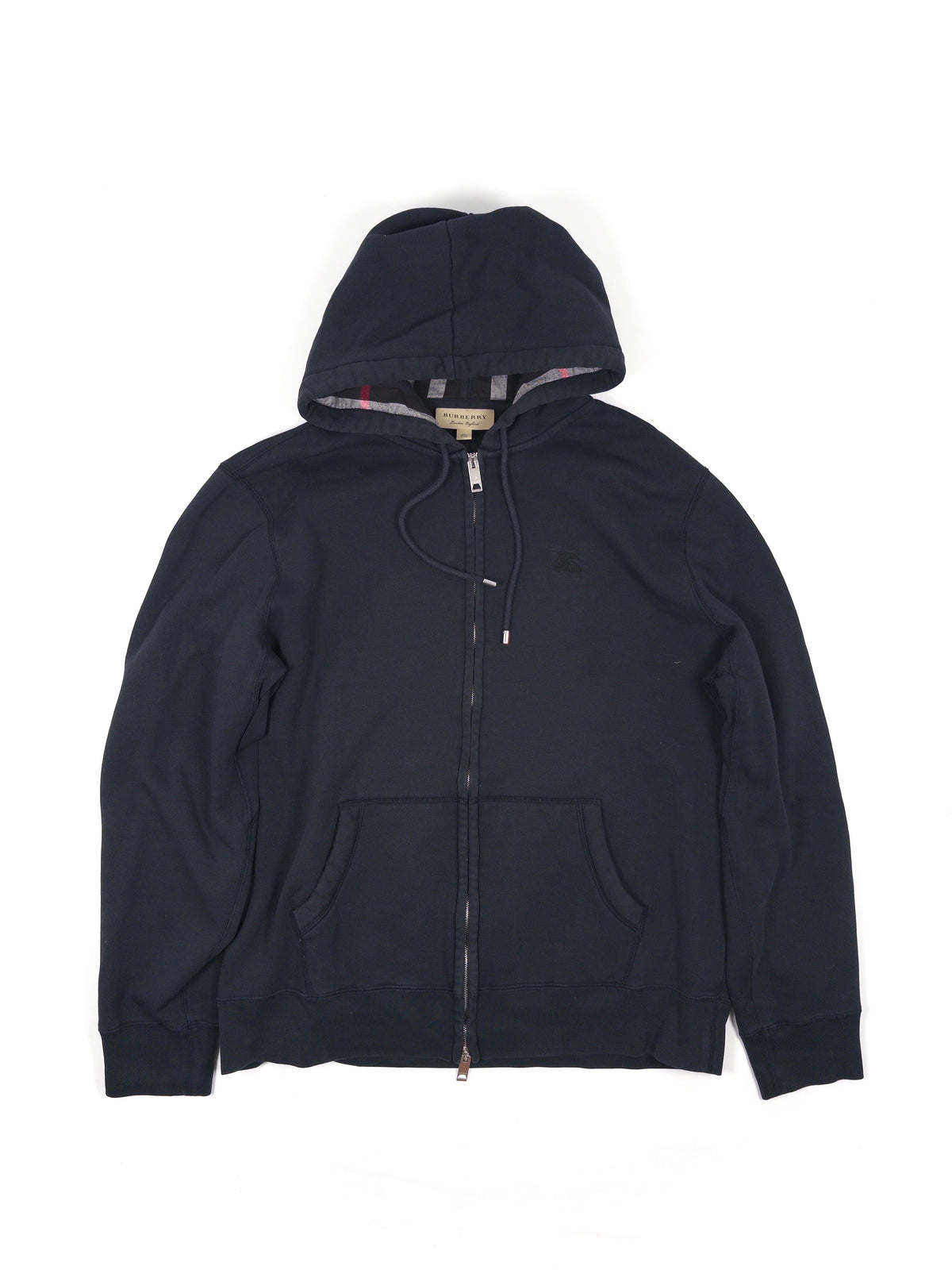 Burberry Check Zip Hoodie