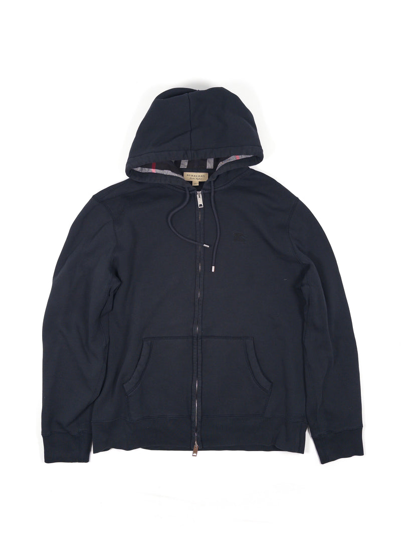 Burberry Check Zip Hoodie