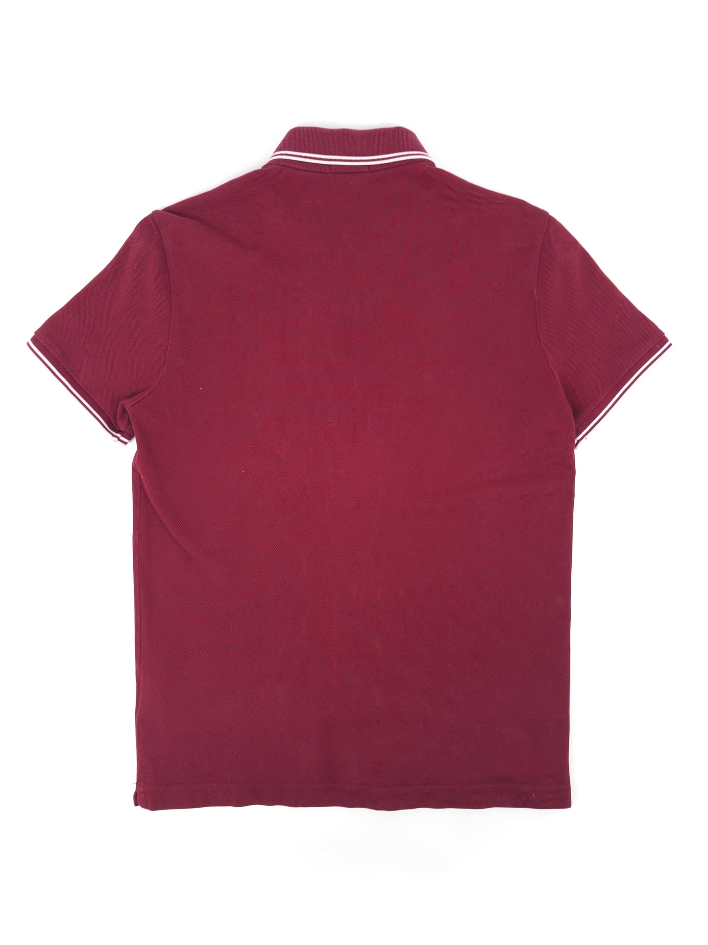 Moncler Striped Sleeve Polo Shirt