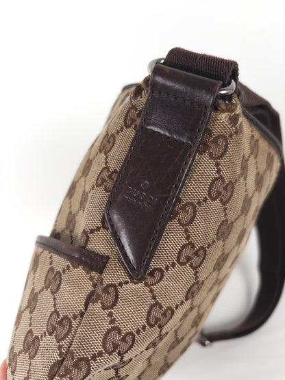Gucci GG Canvas Messenger Bag