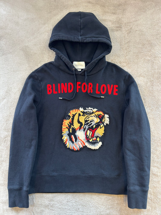 GUCCI Tiger hoodie svart