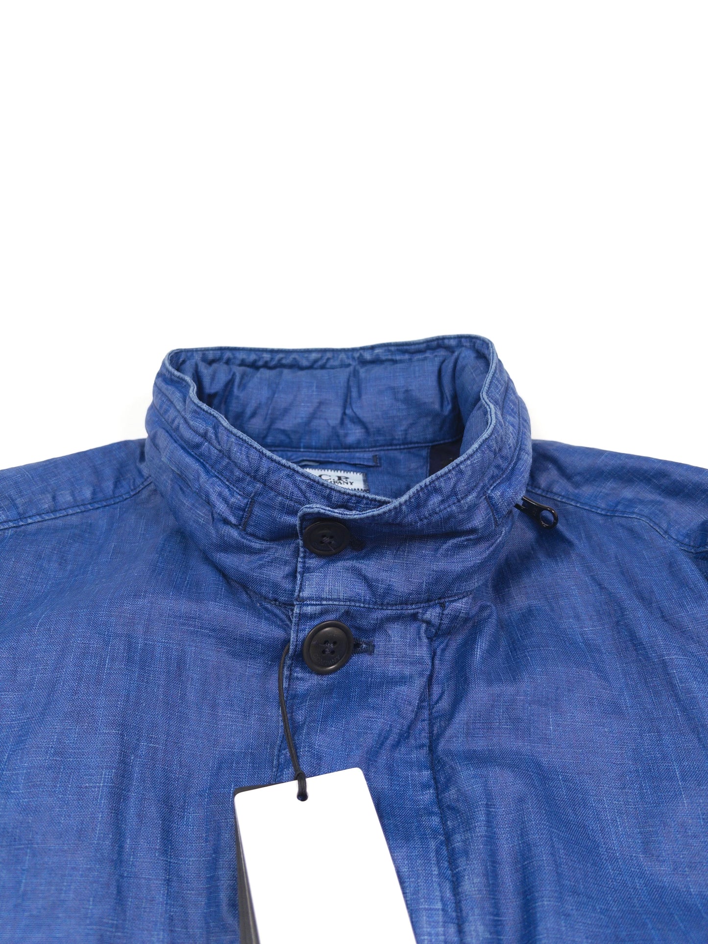 C.P. Company Lino Wax Blue Jacket