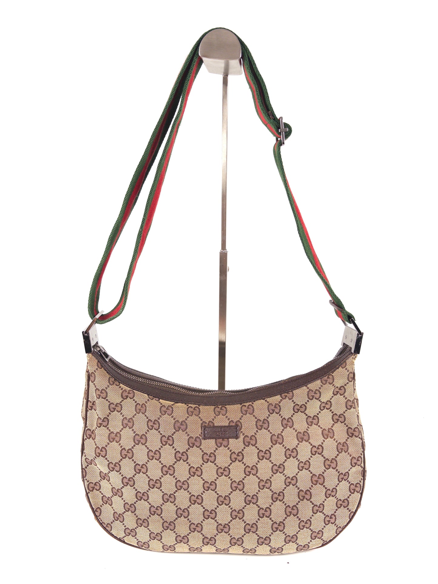 Gucci GG Canvas Sherry Line Shoulder Bag