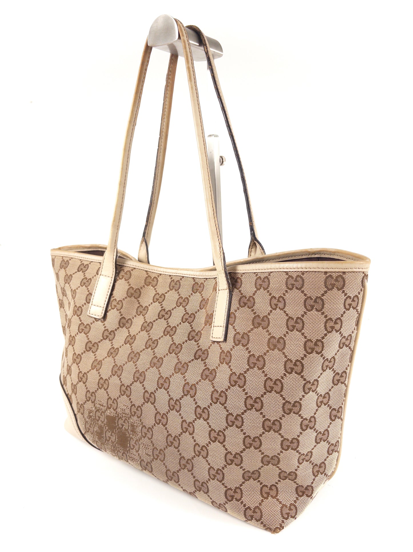 Gucci Brit GG Canvas Tote Bag