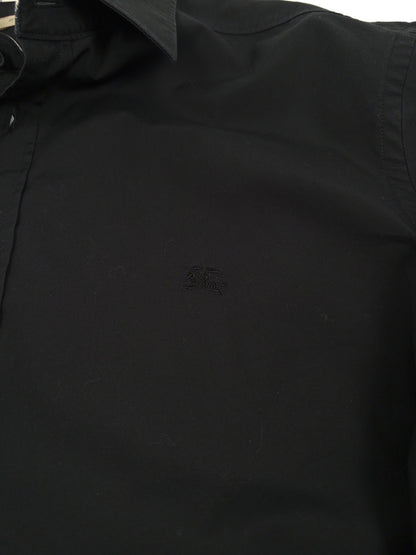 Burberry Check Shirt Black
