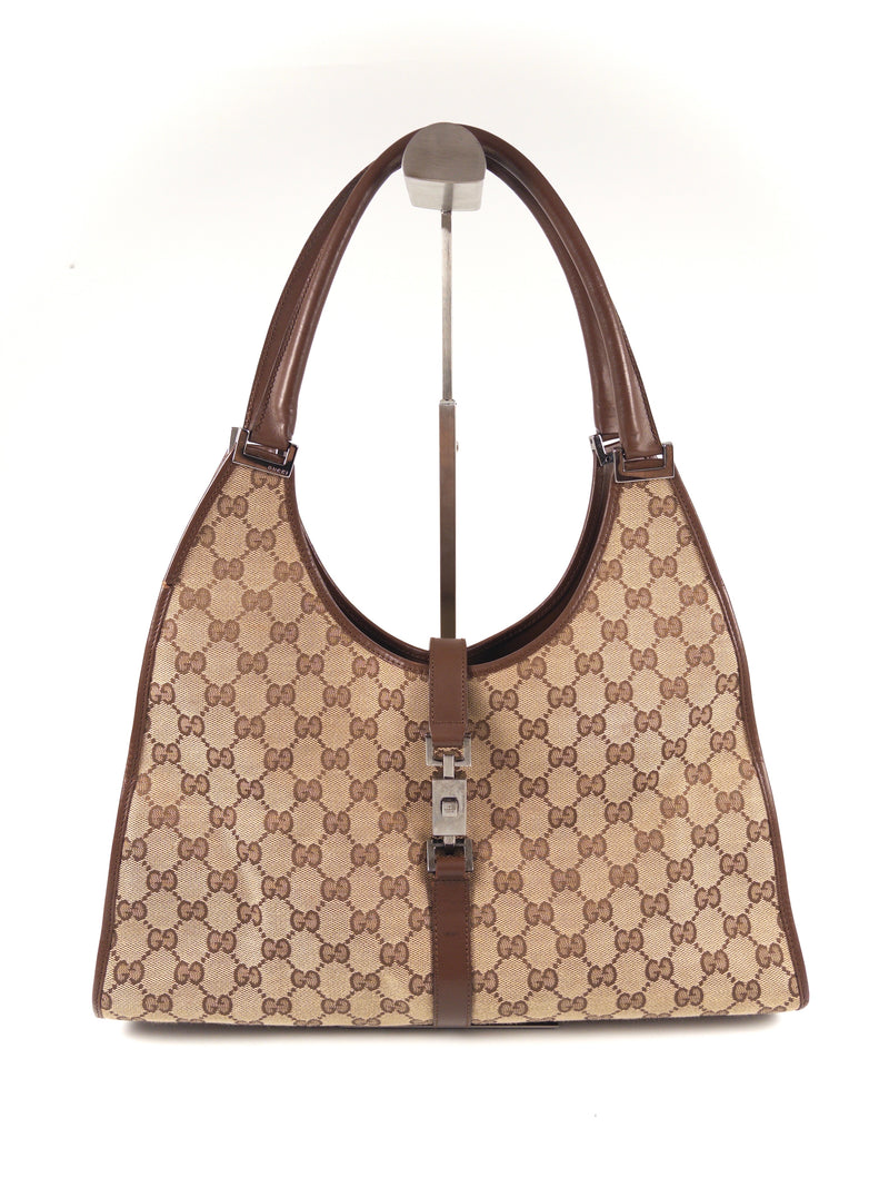 Gucci GG Canvas Jackie Tote Bag