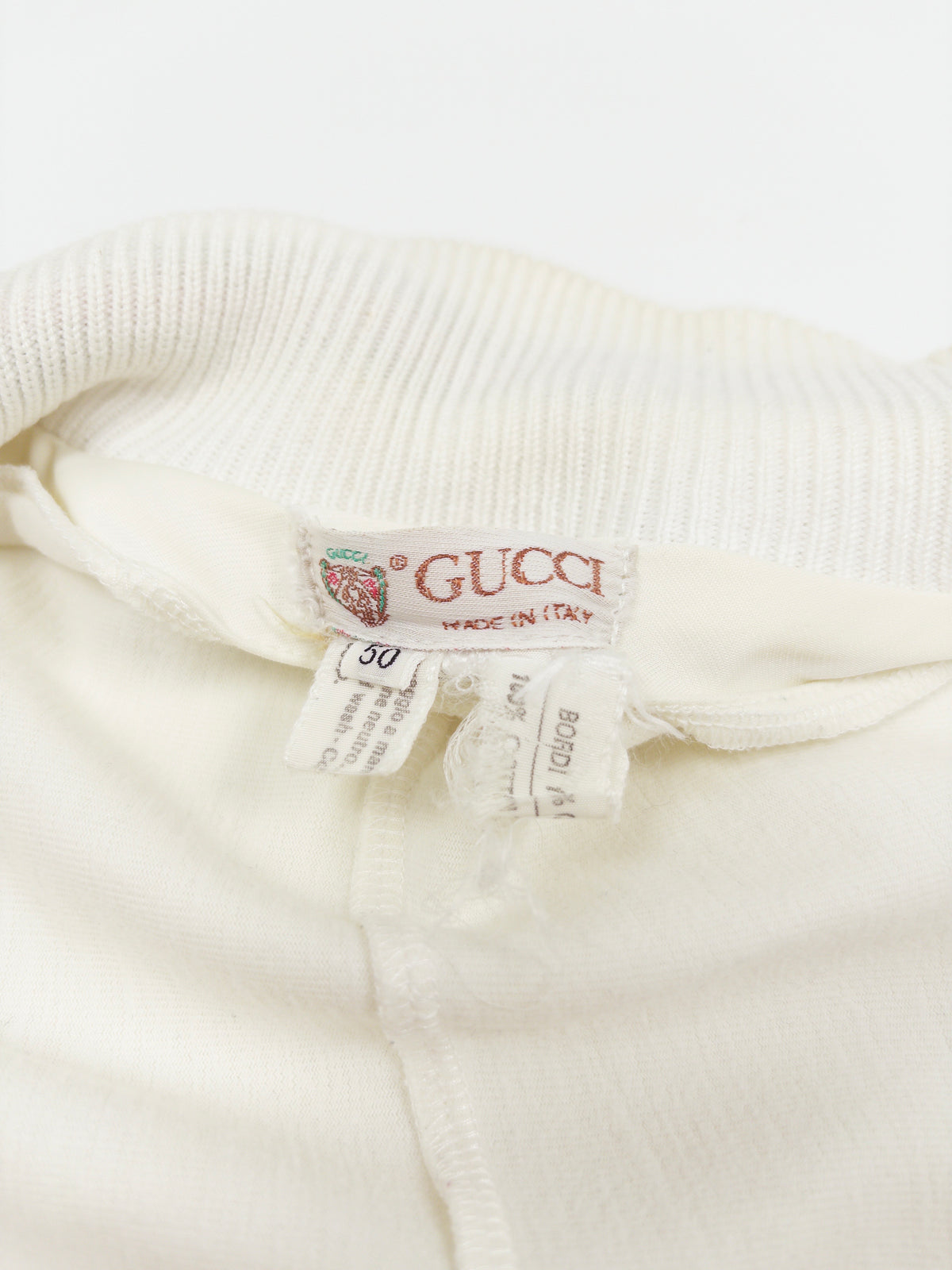 GUCCI 80s Vintage GG Logo Track Jacket
