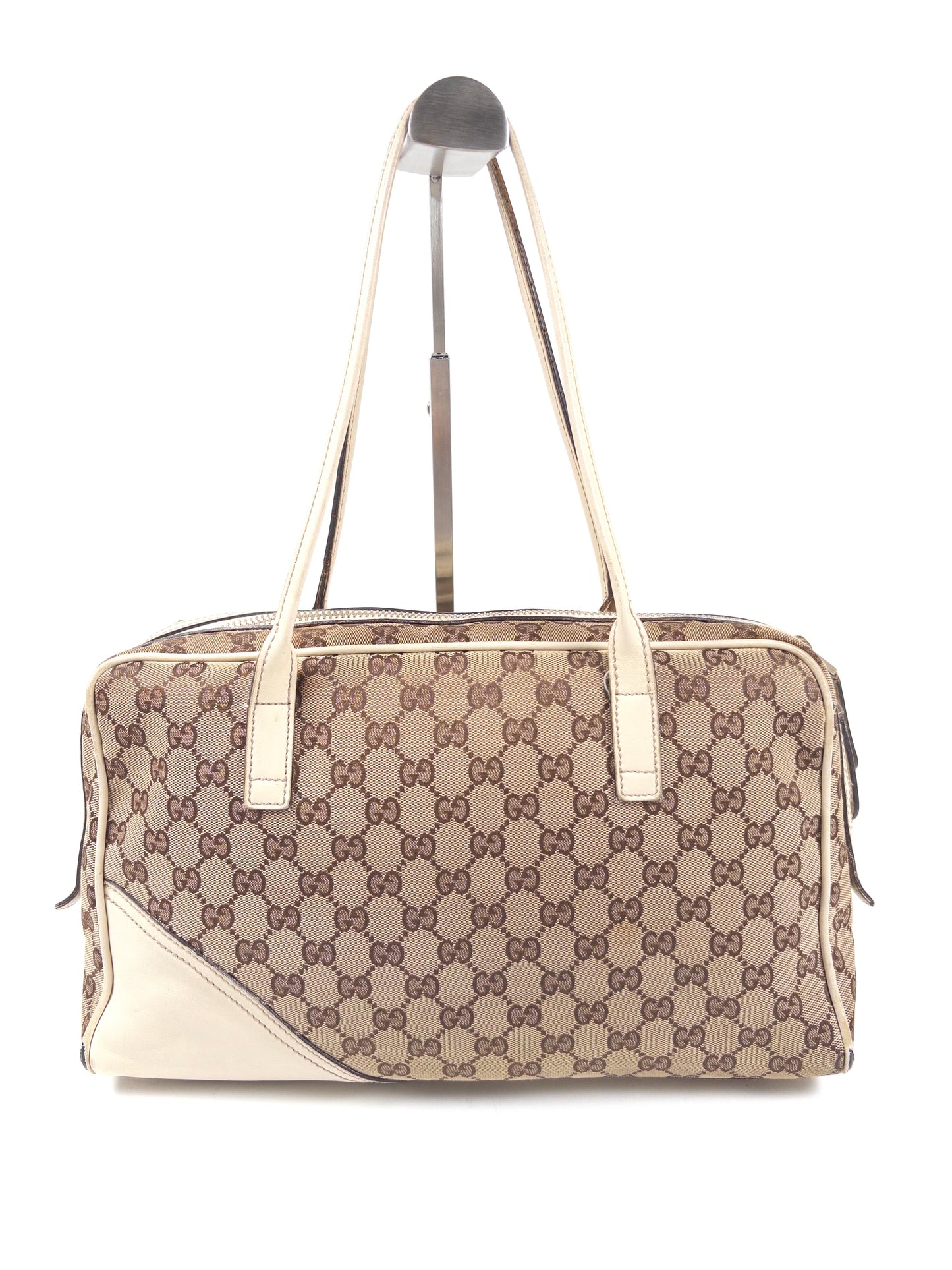 Gucci GG Canvas Britt Collection Boston Bag