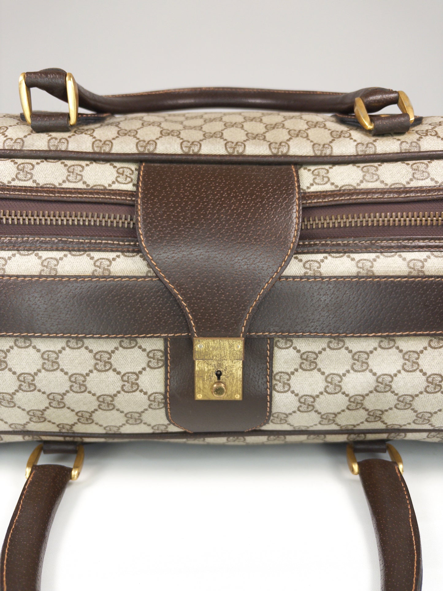 Gucci Sherry Line Boston Bag / Suitcase