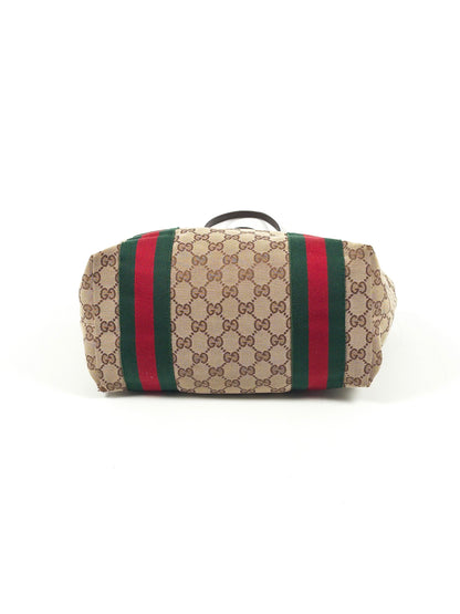 Gucci GG Canvas Web Jolicouer Tote
