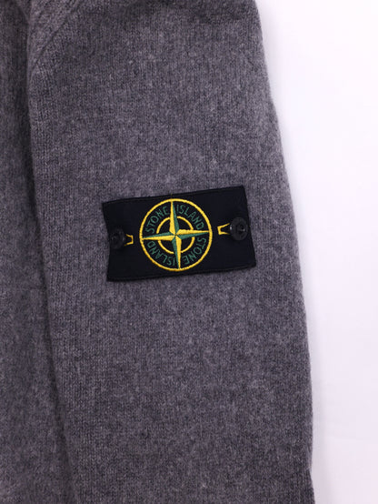 Stone Island Wool Zip Hoodie