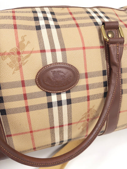 Burberry Nova Check Boston Bag