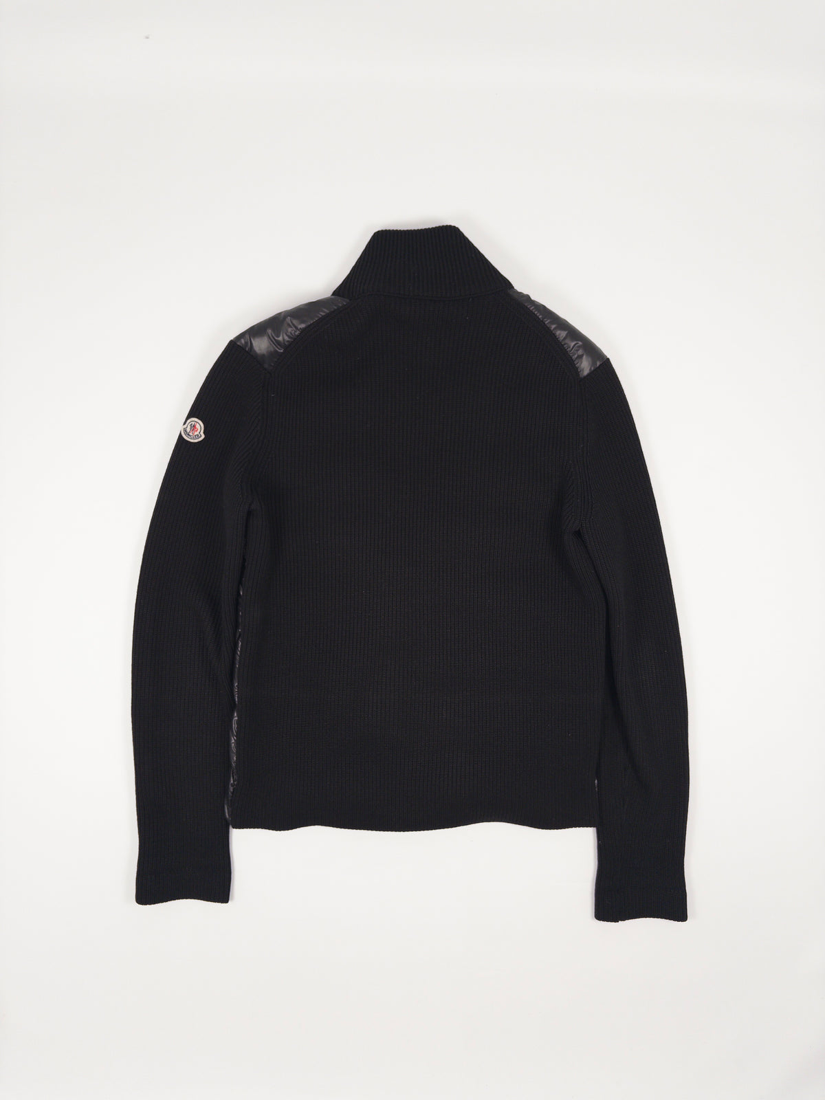 Moncler Tricolor Down Cardigan