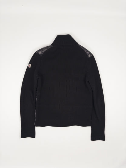 Moncler Tricolor Down Cardigan