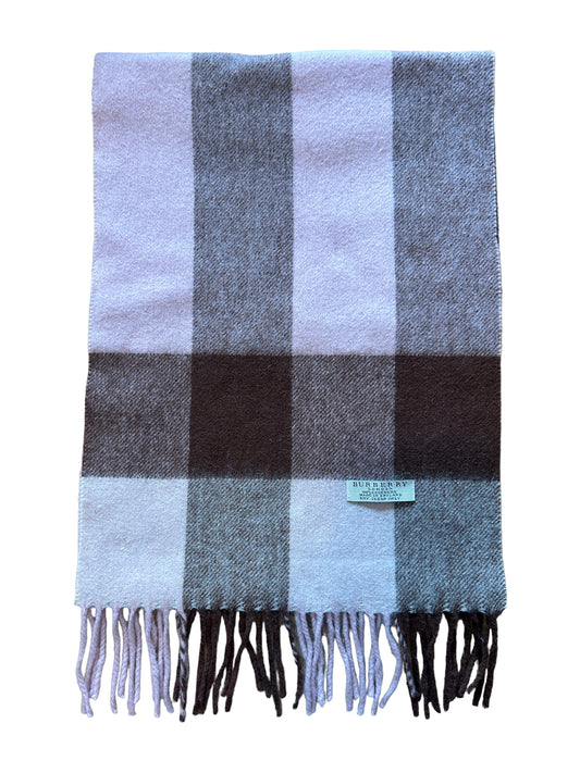 Burberry Cashmere Vintage Check Scarf Pink