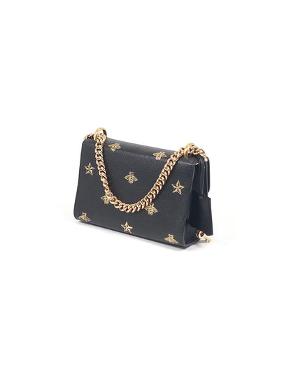 Gucci Padlock Star Bee Chain Bag