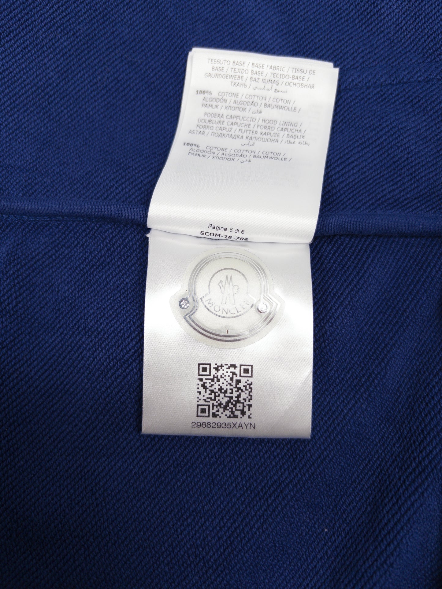 Moncler Tricolor Zip Hoodie