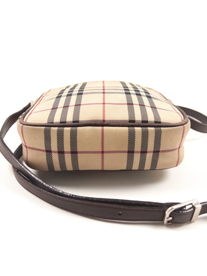 Burberry Beige Check Messenger