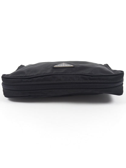 Prada Tessuto Nylon Medium Pouch Bag