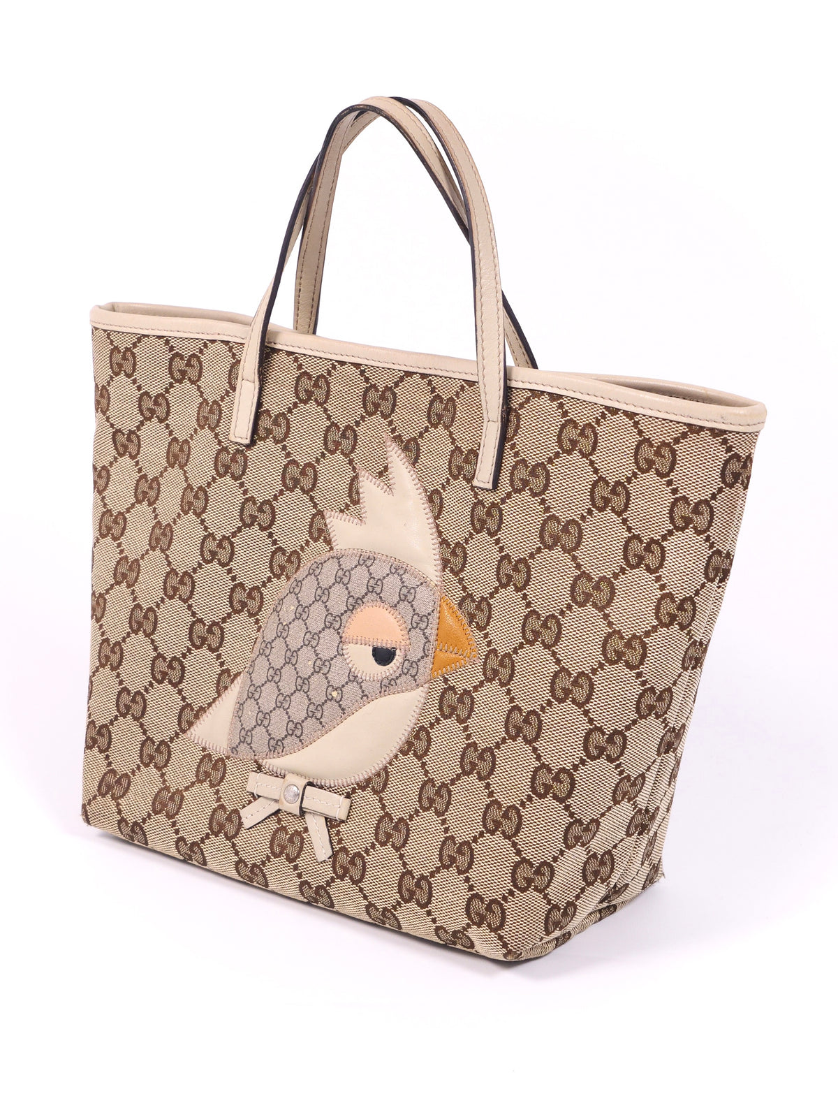 Gucci Pappagallo Parrot Tote Bag