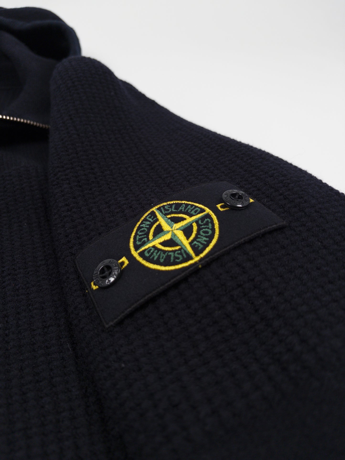 Stone Island Knitted Zip Hoodie (Fits L)