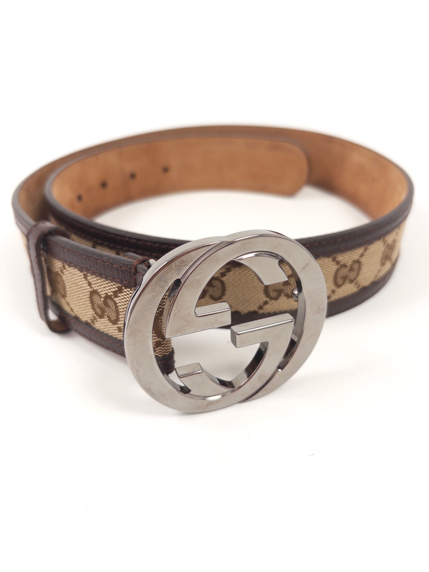GUCCI GG Canvas Belt (W29-33)