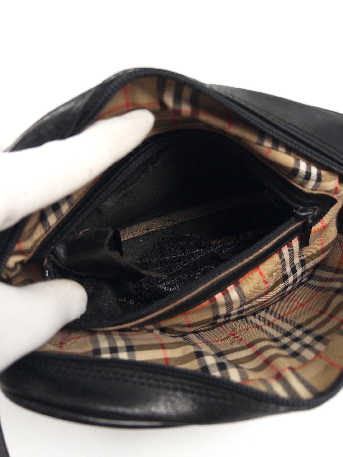 Burberry Leather Clutch Bag