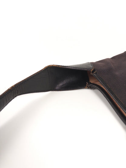 Gucci Jackie GG Canvas One-Shoulder Bag with Patterned Interior
