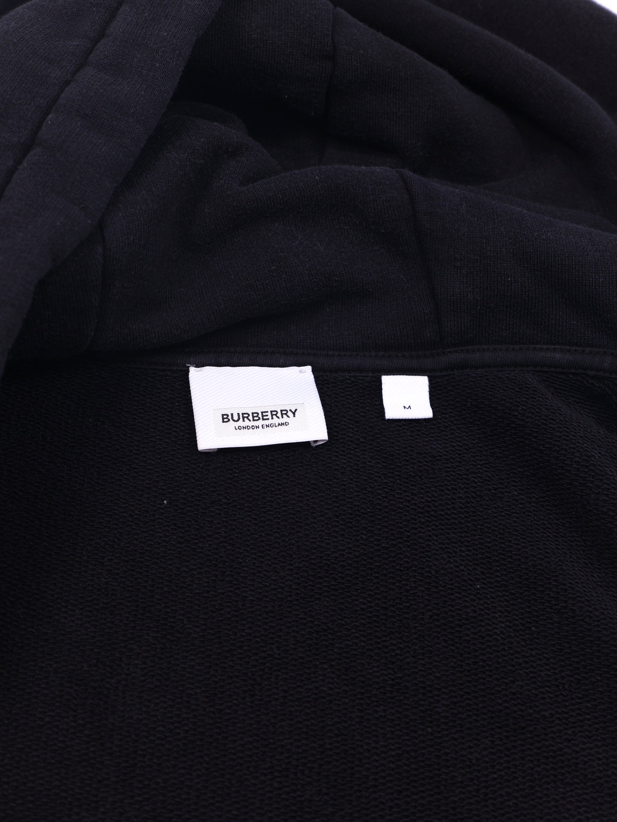 Burberry Black zip-up Hoodie