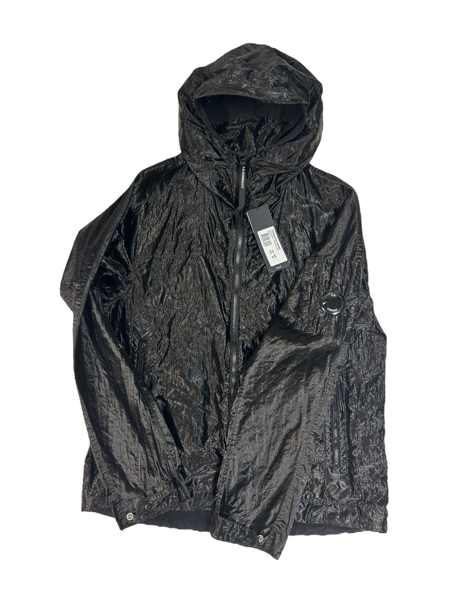 CP Company Svart Kan-D Shell Huvjacka
