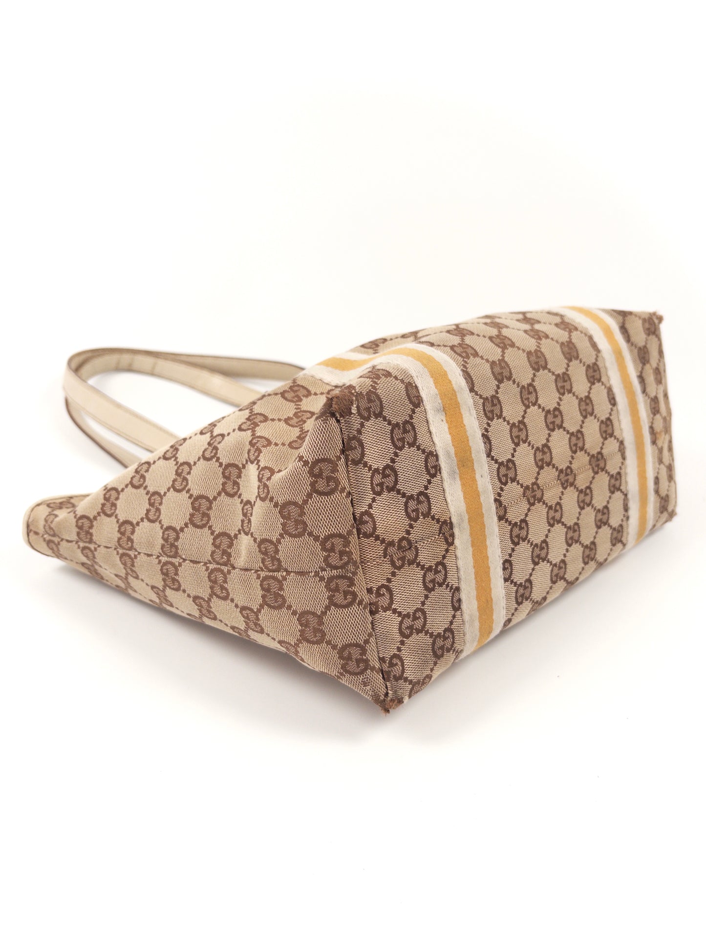 Gucci GG Supreme Tote Bag with Charms