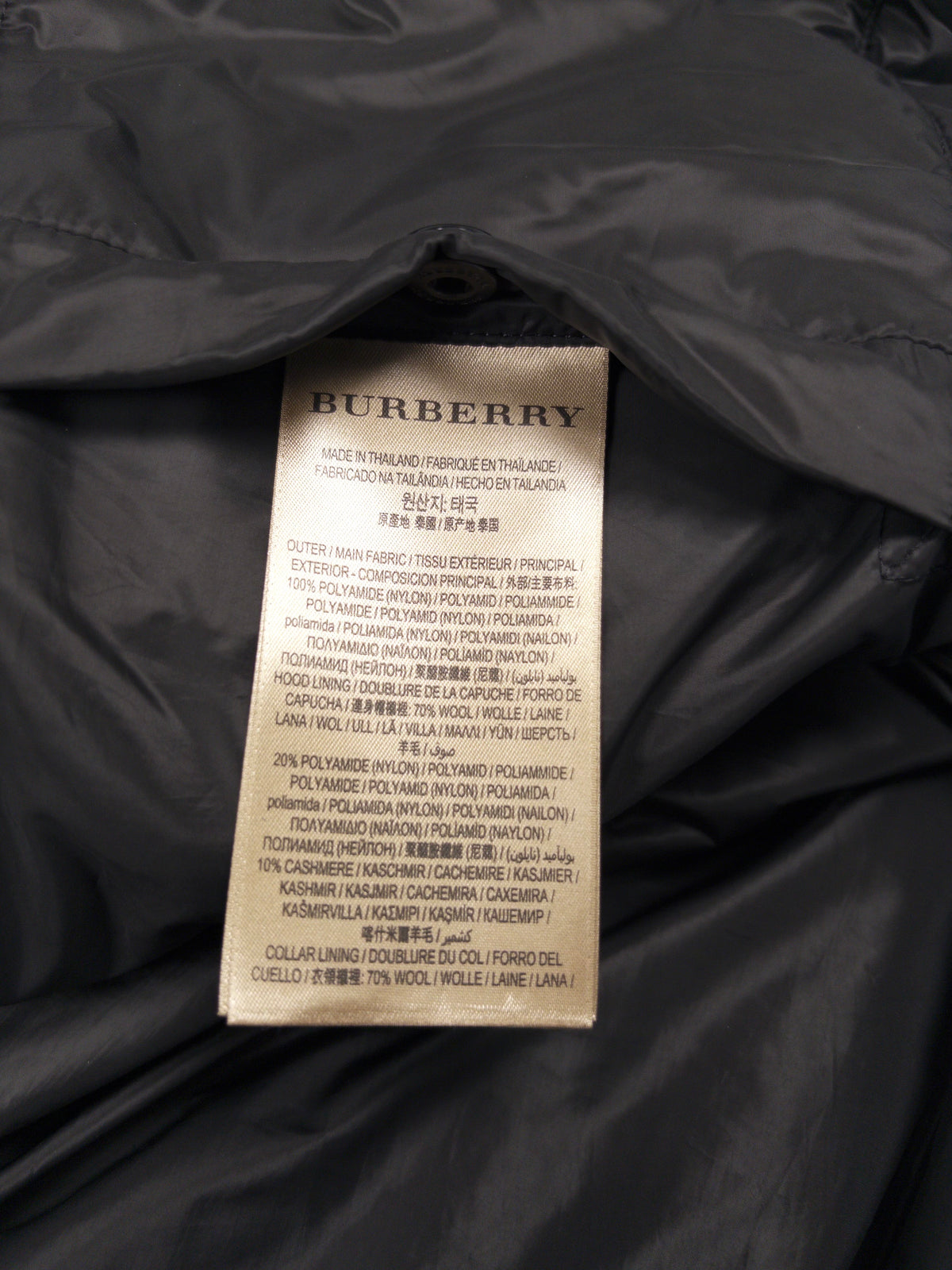 Burberry Lockwell Down Jacket, 2-Way
