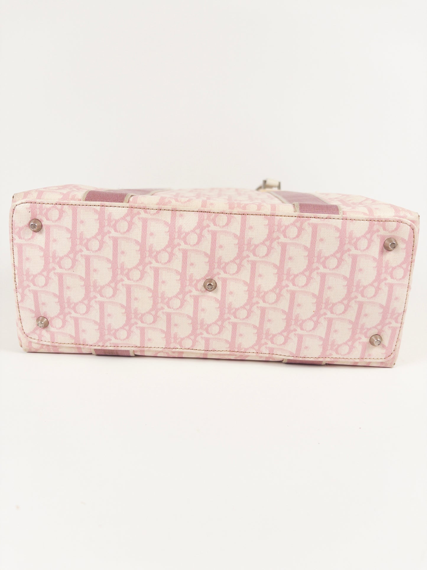 Dior No 2 Pink Monogram Trotter Shopper Tote Bag