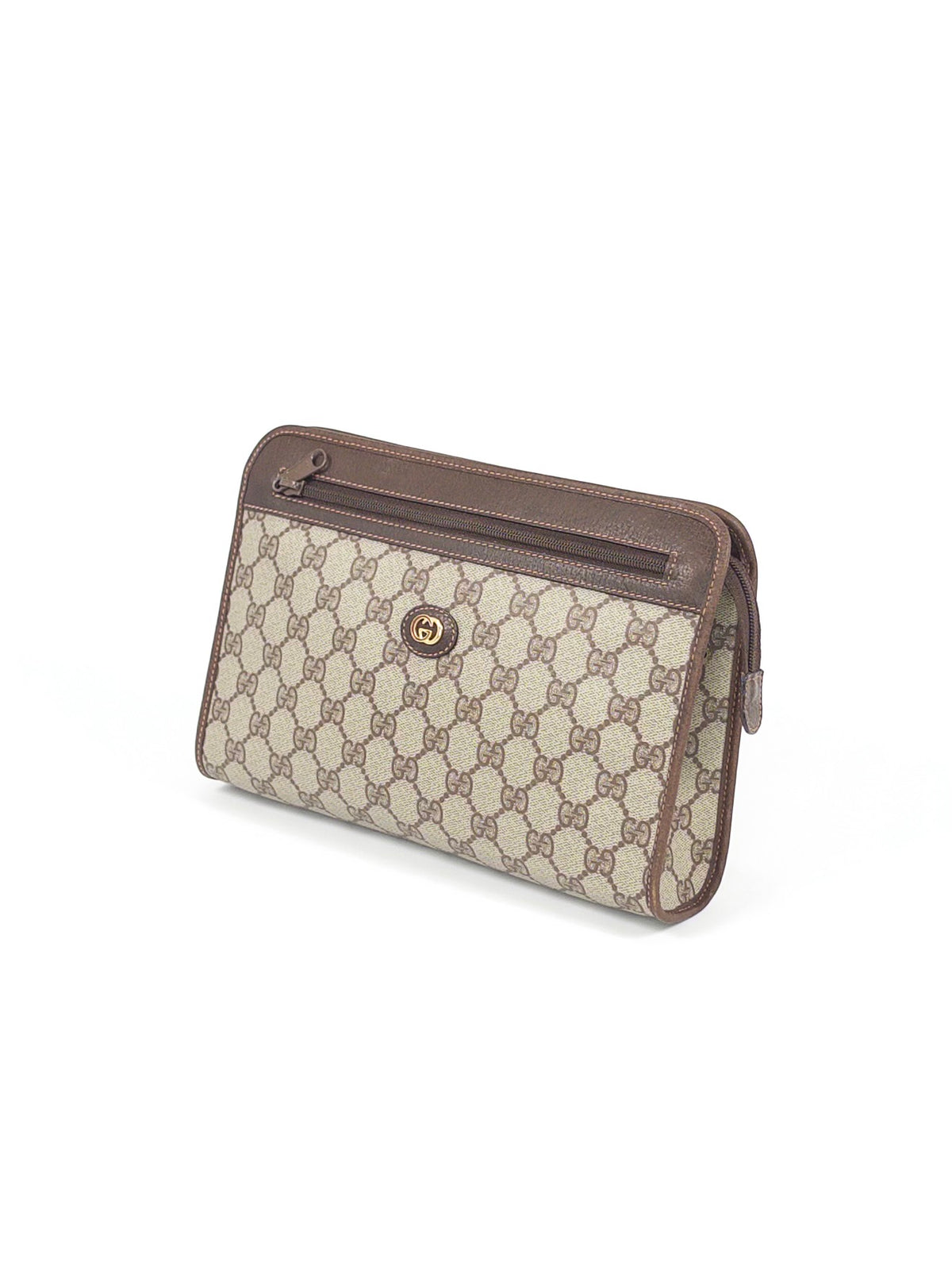 Gucci GG Supreme Clutch Bag