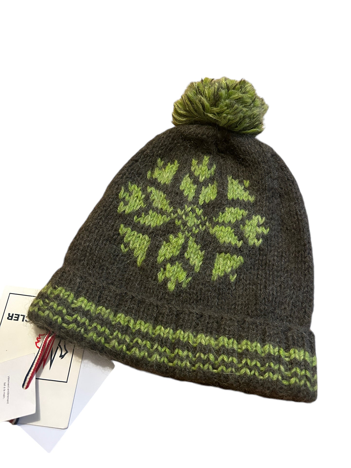 Moncler Grenoble Green Beanie