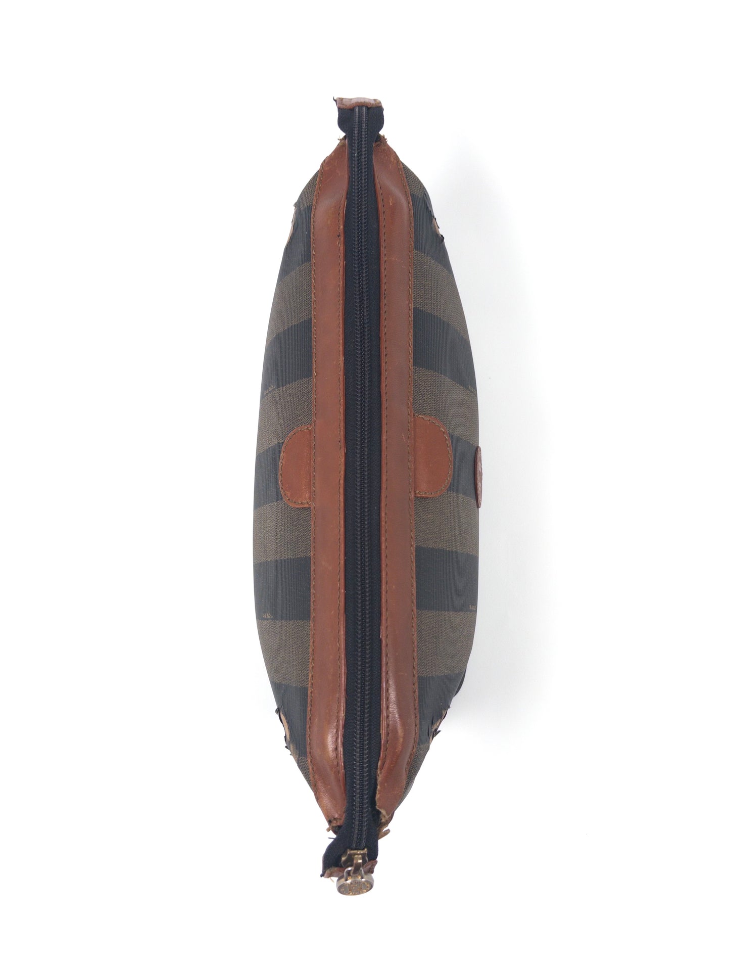 Fendi Pequot Stripe Clutch from the 80s