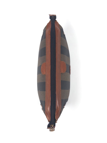 Fendi Pequot Stripe Clutch from the 80s