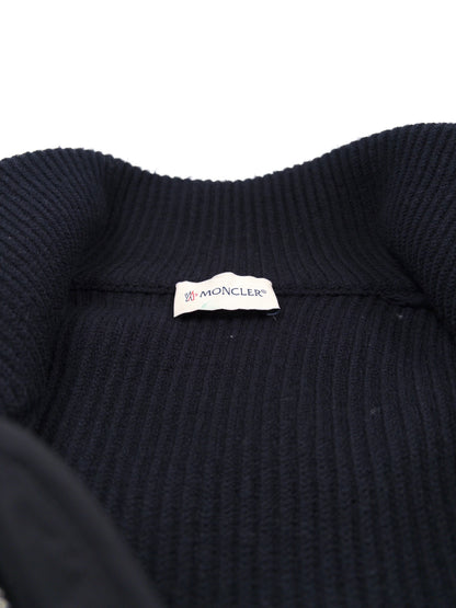 Moncler Down Cardigan - Navy (Fits L)