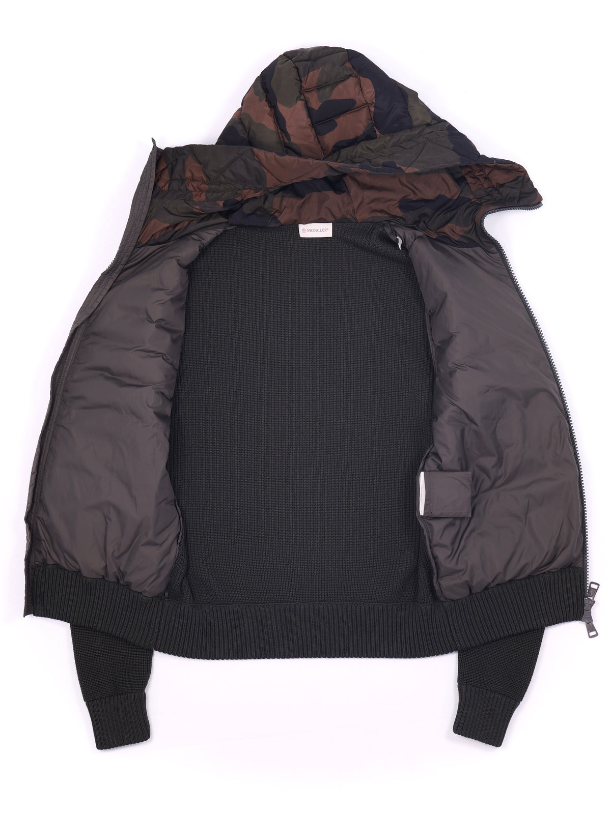 Moncler Maglione Tricot Cardigan Camo